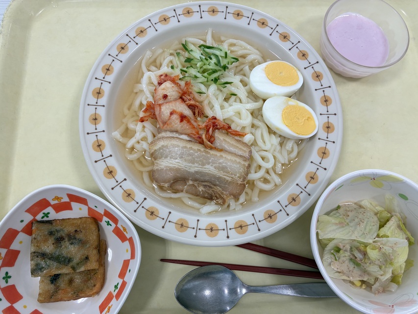 利用者さんに大人気の麺料理☆